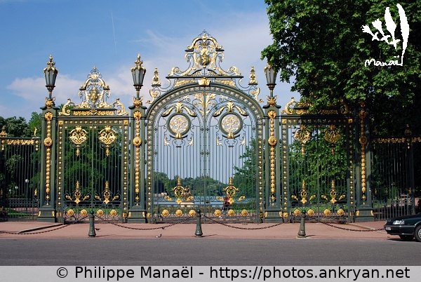 Parc de la Tête d'Or : Porte des Enfants du Rhône (Lyon / Ville / France / Rhône-Alpes - FR-69) © Philippe Manaël