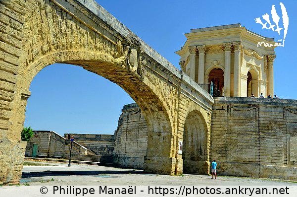 Arche de l'aqueduc Saint-Clément (Montpellier / Ville / France / Hérault - FR-34) © Philippe Manaël