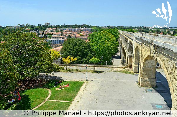 Aqueduc Saint-Clément, Promenade du Peyrou (Montpellier / Ville / France / Hérault - FR-34) © Philippe Manaël