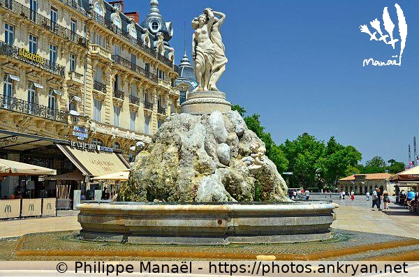 Fontaine des Trois Grâces (Montpellier / Ville / France / Hérault - FR-34) © Philippe Manaël