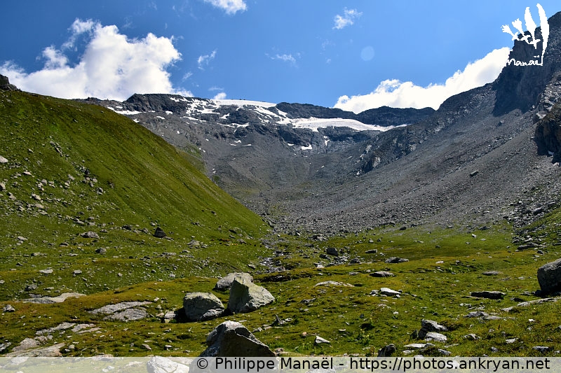 Vallon et glacier de Rosoire (Savoie : Pointe de l'Observatoire / Balade / France / Savoie - FR-73) © Philippe Manaël