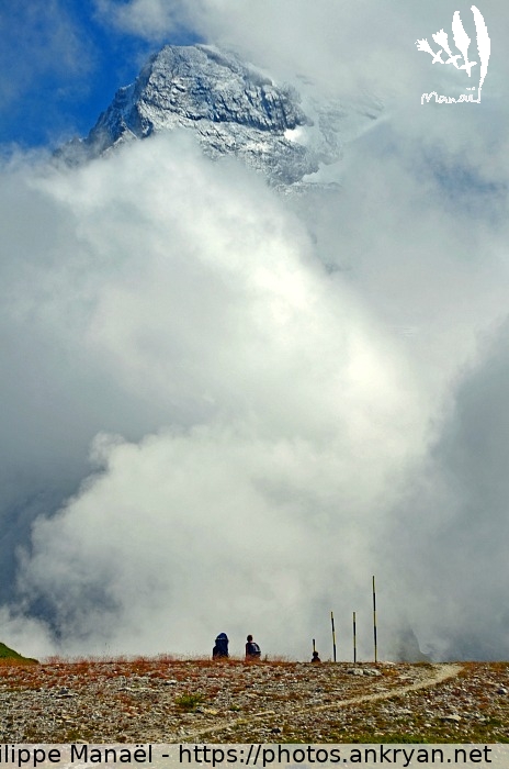 La Grande Casse dans les nuages (Savoie : Col de la Vanoise / Balade / France / Savoie - FR-73) © Philippe Manaël