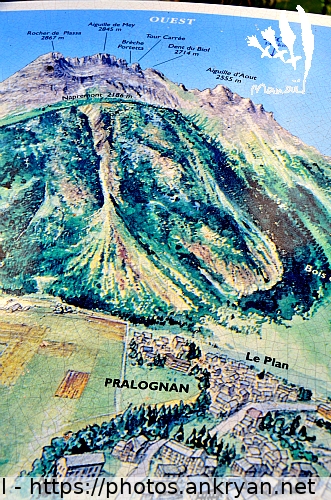 Carte Pralognan et de Napremont (Pralognan-la-Vanoise / Ville / France / Savoie - FR-73) © Philippe Manaël