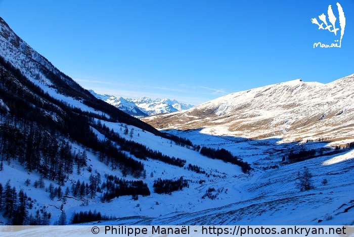 Vallée du col Agnel (Queyras, nouvel an à Molines / Trekking / France / Hautes-Alpes - FR-05) © Philippe Manaël
