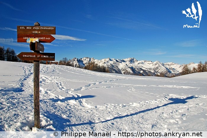 Col des Prés de Fromage (Queyras, nouvel an à Molines / Trekking / France / Hautes-Alpes - FR-05) © Philippe Manaël
