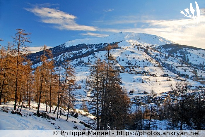 Massif enneigé du Queyras (Queyras, nouvel an à Molines / Trekking / France / Hautes-Alpes - FR-05) © Philippe Manaël