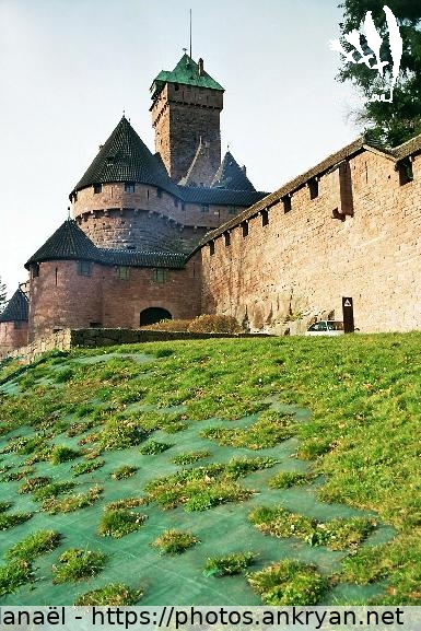 Donjon du château du Haut-Koenigsbourg (Alsace Médiévale : Réveillon de l'an / Trekking / France / Alsace - FR-67) © Philippe Manaël