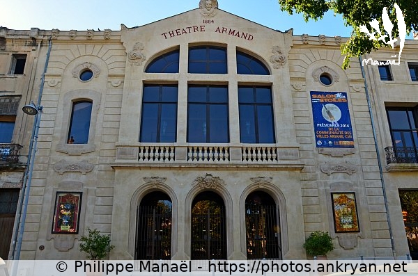 Théâtre Armand (Salon-de-Provence / Ville / France / Bouches-du-Rhône - FR-13) © Philippe Manaël