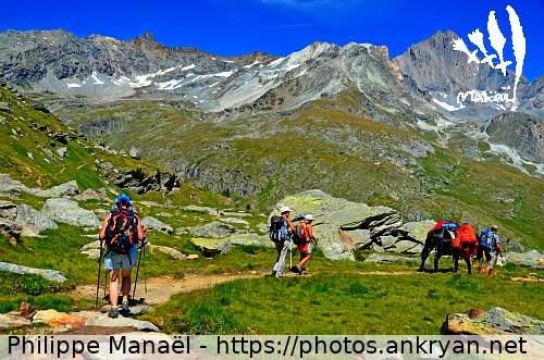 Massif montagneux de la Vanoise (Tour des Glaciers de la Vanoise / Trekking / France / Savoie - FR-73) © Philippe Manaël