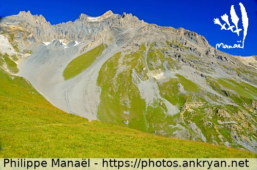 Ancien Glacier du Coin du Govard (Tour des Glaciers de la Vanoise / Trekking / France) © Philippe Manaël