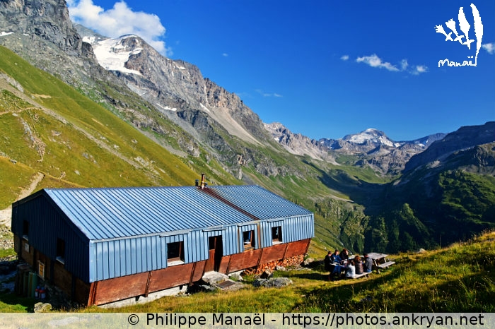 Refuge du Mont Pourri, Peisey-Nancroix (Traversée de la Vanoise / Trekking / France / Savoie - FR-73) © Philippe Manaël