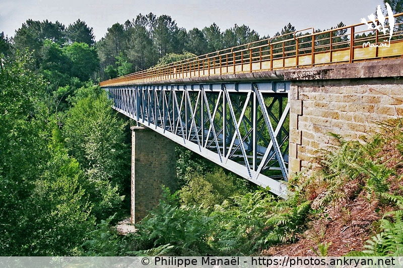 Viaduc du Graoux. Belin-Béliet (Traversée des Landes / Trekking / France / Gironde - FR-33) © Philippe Manaël