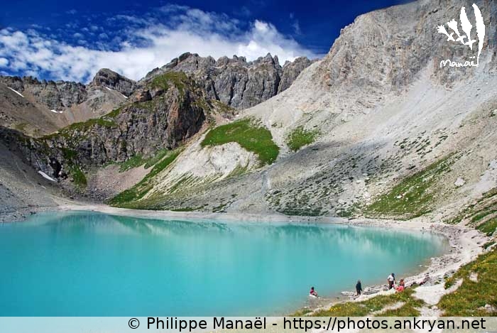 Lac des Béraudes, 2 (Vallée de la Clarée et Mont Thabor / Trekking / France / Hautes-Alpes - FR-05) © Philippe Manaël