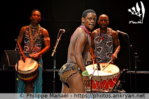 photo n°3 (Afrique du Sud : Ensemble Mzansi Zulu Dancers / Mondial'Folk de Plozévet 2014 / Festival / France / Bretagne - FR-29) © Philippe Manaël